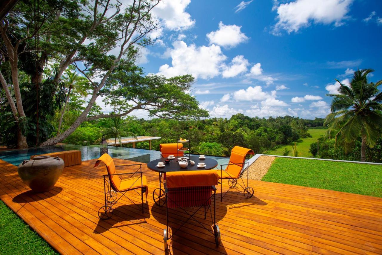 Haritha Villas & Spa ฮิกคาดูวา ภายนอก รูปภาพ